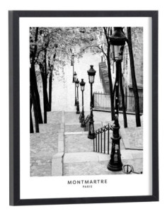 Tableau Paris noir et blanc