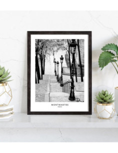Tableau Paris noir et blanc 2