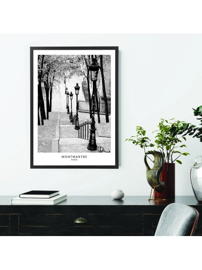  Affiche Paris noir et blanc