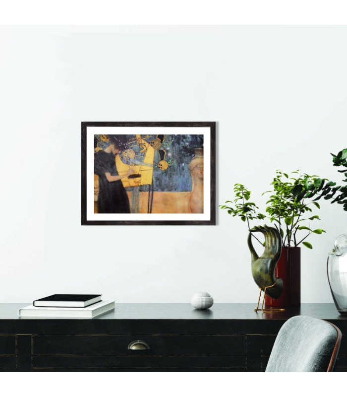  Affiche Klimt Musique reproduction