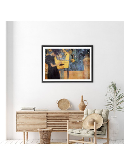  Affiche Klimt Musique reproduction