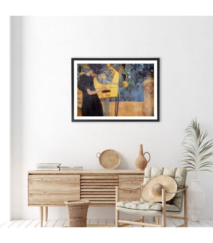  Affiche Klimt Musique reproduction