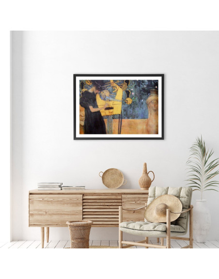  Affiche Klimt Musique reproduction