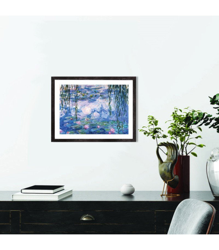  Affiche Monet reproduction Les Nymphéas