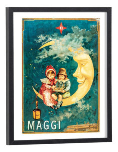 Affiche publicitaire Maggi vintage