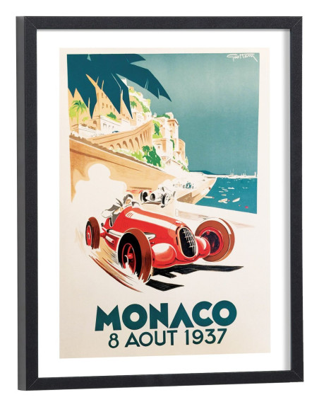 Affiche Grand prix Monaco 1937