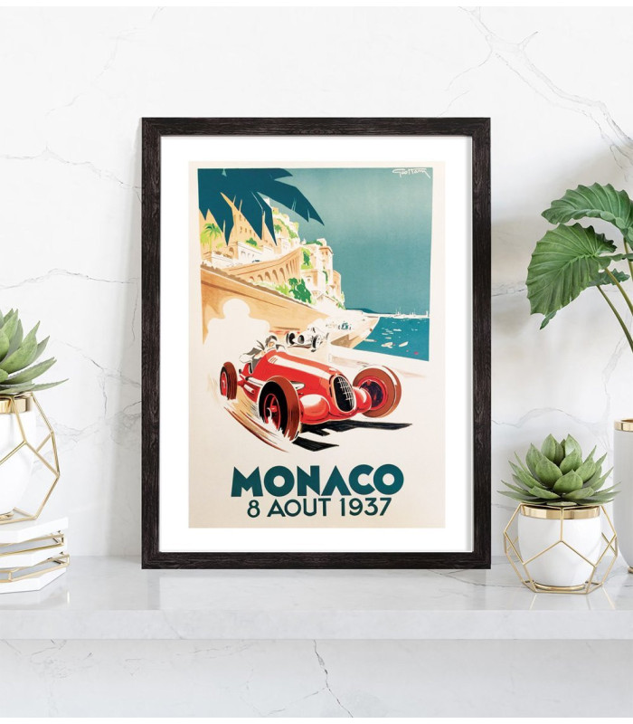  Tableau grand prix Monaco 1937