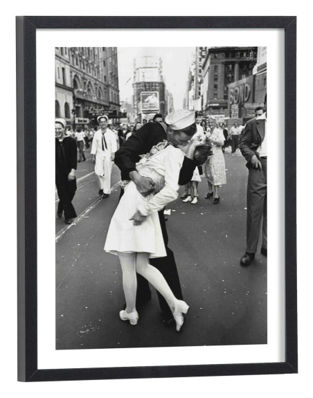 Tableau vintage Le baiser de Times Square