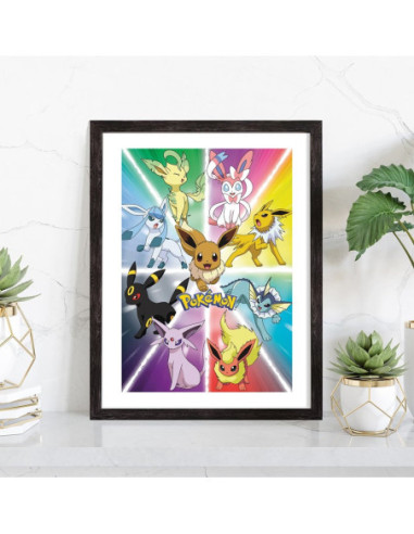 Affiche Pokemon - Eevee Evolution