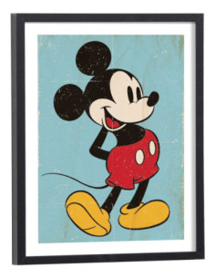 Affiche Disney Mickey vintage