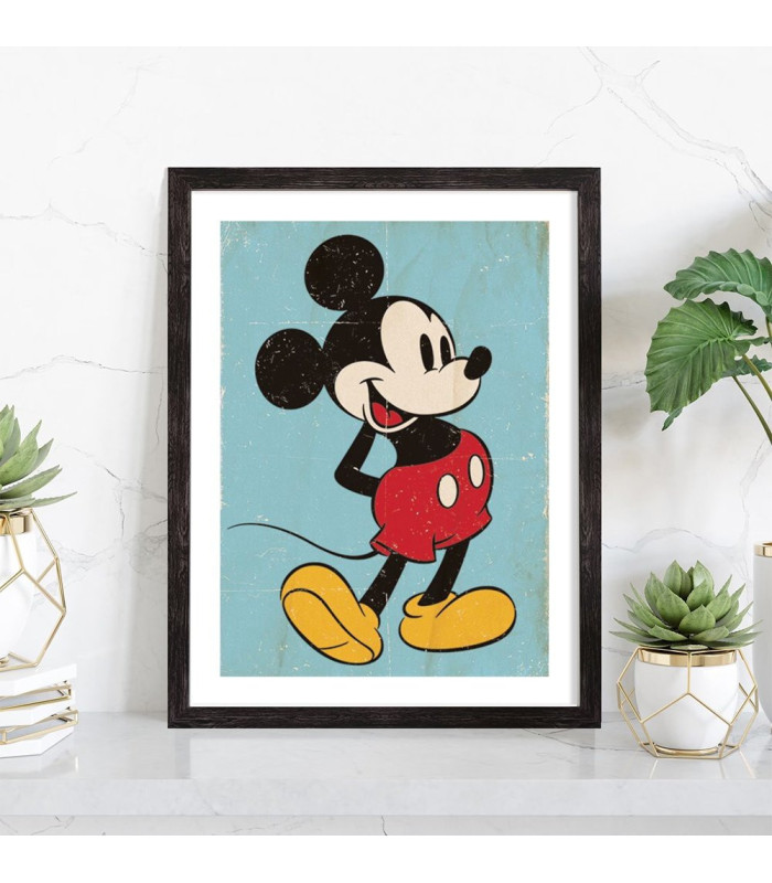  Affiche de Mickey vintage ancienne