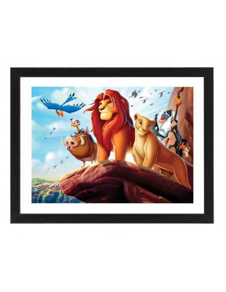 Tableau Le roi lion - Affiche enfant
