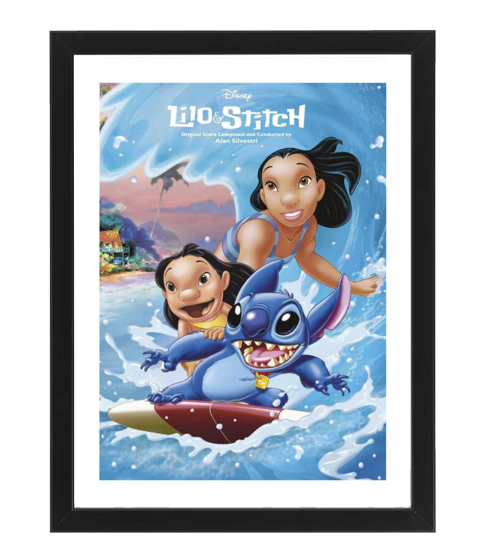 Tableau Lilo et Stitch - Affiche dessin animé