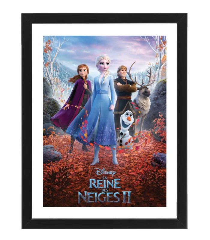 Tableau La reine des neiges  - Affiche enfant