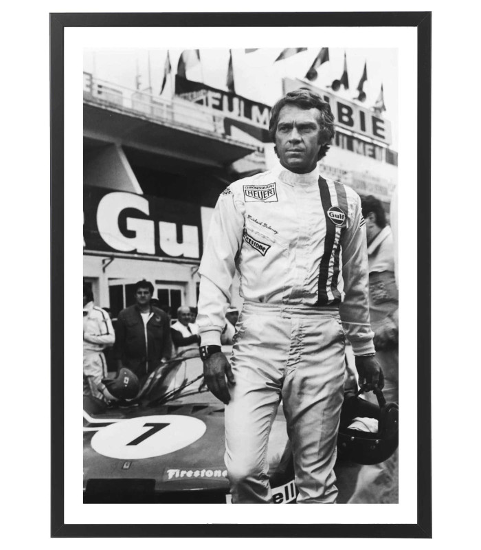 Tableau Steve McQueen Le Mans
