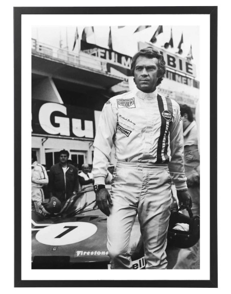Tableau Steve McQueen Le Mans