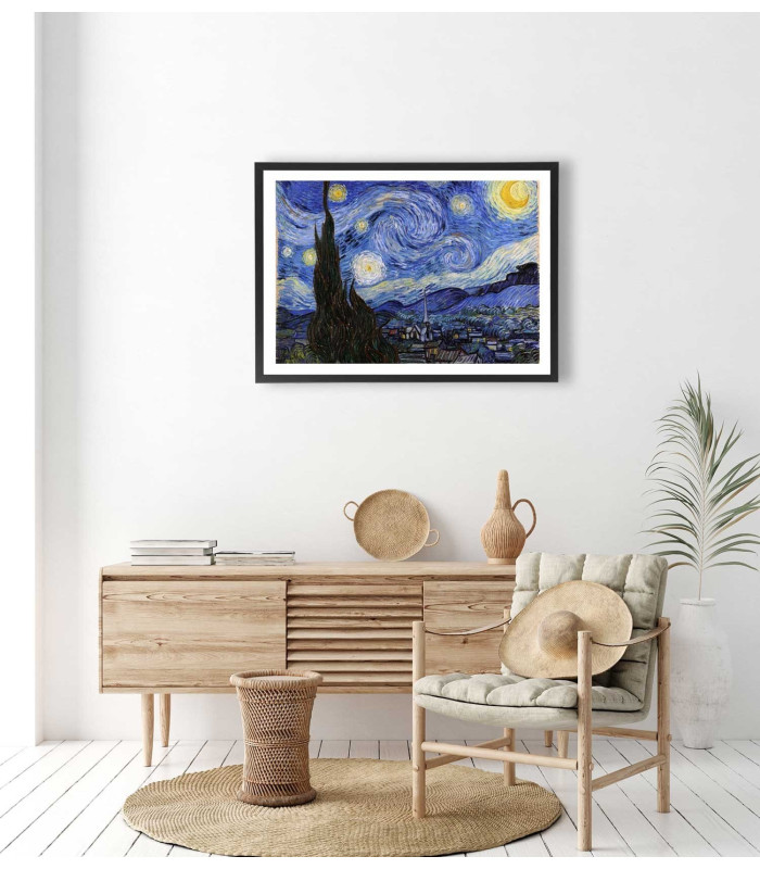  Affiche Nuit étoilée Van Gogh
