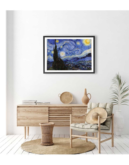  Affiche Nuit étoilée Van Gogh