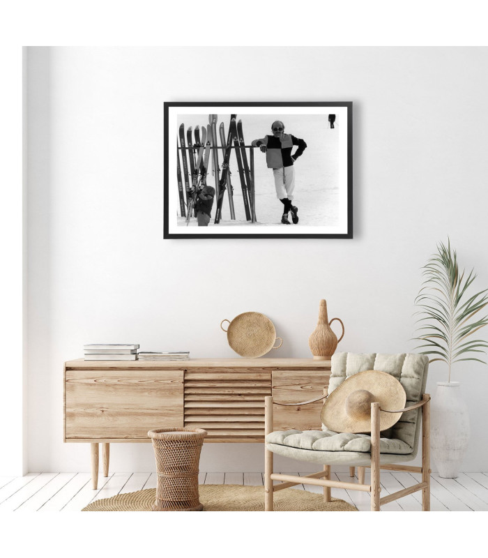  Tableau Jean Claude Dusse cinema noir et blanc