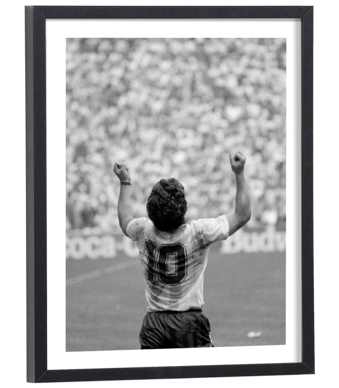 Tableau Maradona  - Affiche poster football