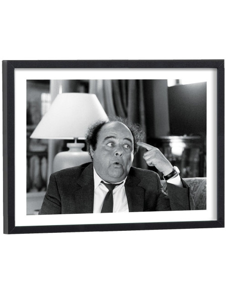 Tableau film Le diner de cons noir et blanc