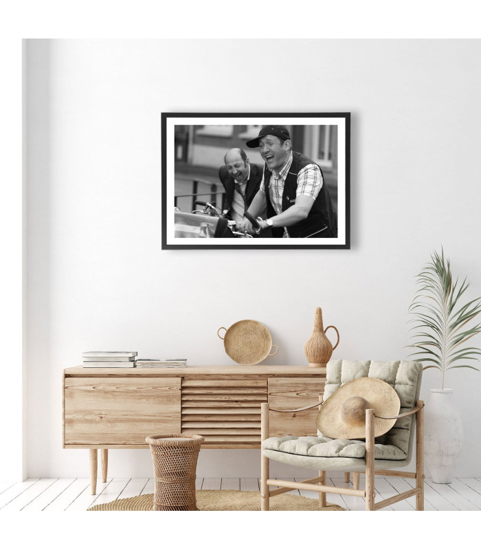  Affiche Bienvenue chez les Ch'tis noir et blanc