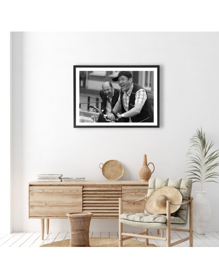  Affiche Bienvenue chez les Ch'tis noir et blanc