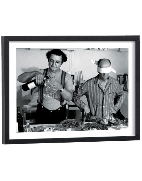 Tableau L'aile ou la cuisse - Affiche Coluche De Funes