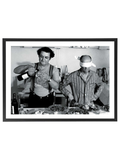 Tableau L'aile ou la cuisse - Affiche Coluche De Funes 2