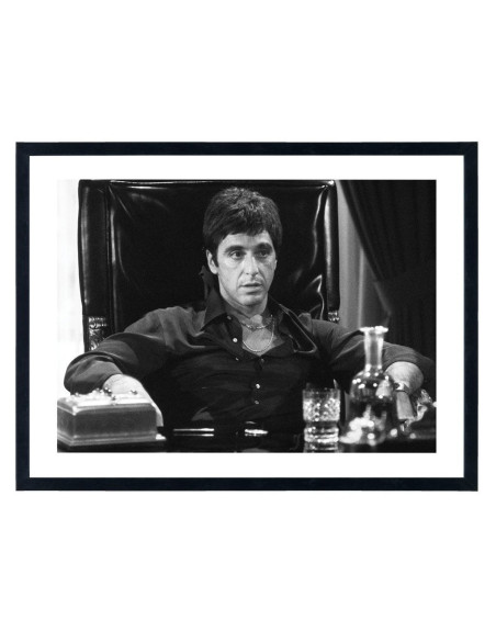 affiche scarface noir et blanc
