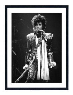Tableau Prince - Affiche noir et blanc musicien
