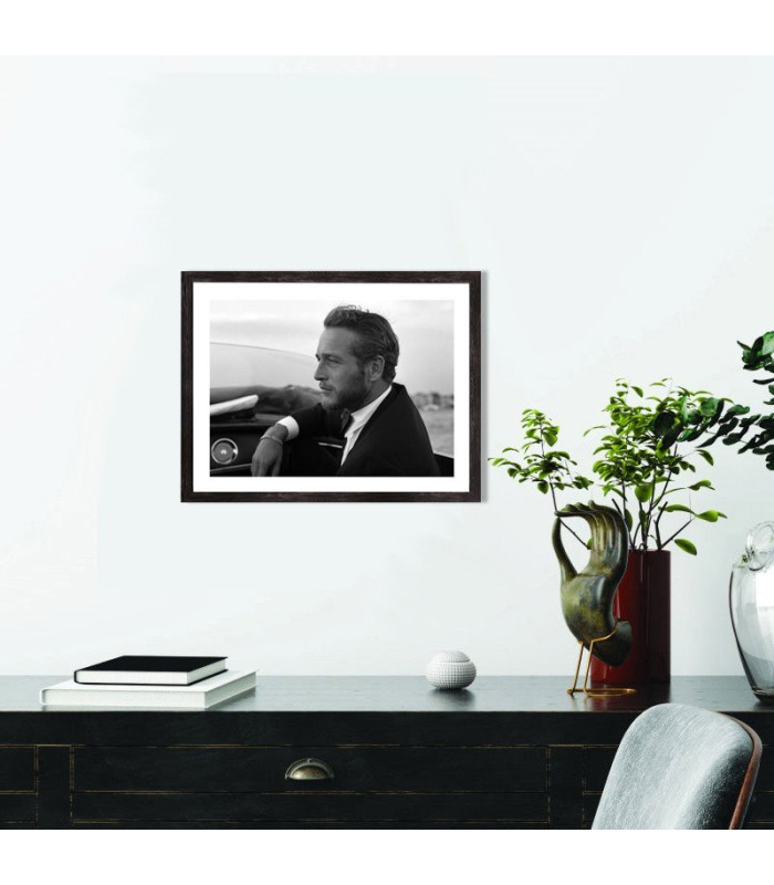  Affiche Paul Newman noir et blanc