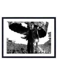 Tableau U2 Concert - Affiche concert noir et blanc