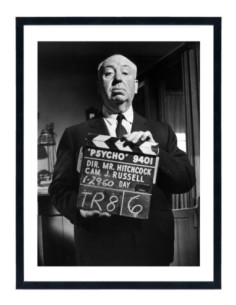 Tableau Alfred Hitchcock - Affiche film Psychose