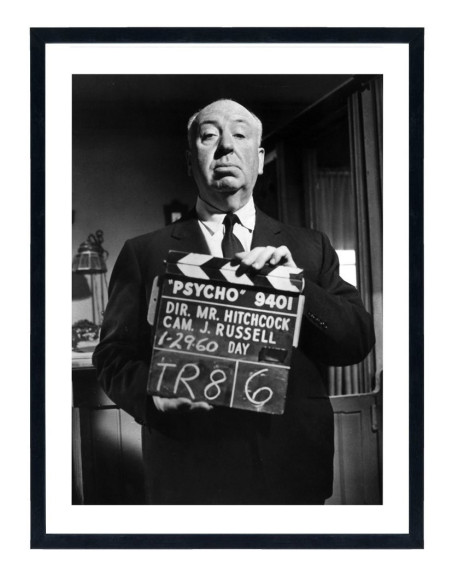 Tableau Alfred Hitchcock - Affiche film Psychose