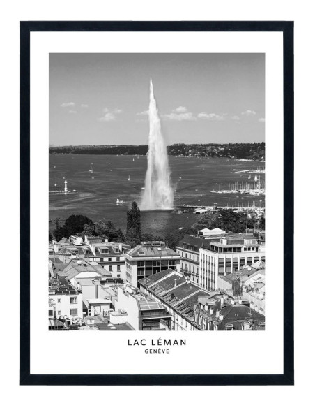 Affiche Genève - Lac Léman - Tableau ville