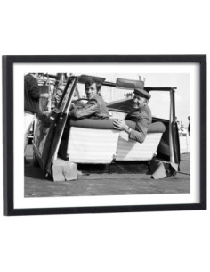Tableau Belmondo et Bourvil