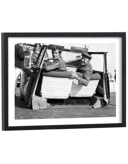 Tableau Belmondo et Bourvil