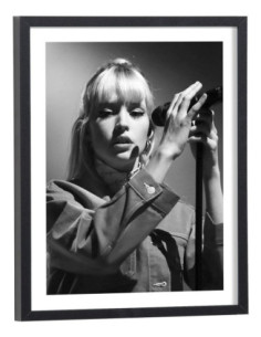 Tableau Angele noir et blanc