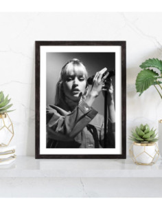 Tableau Angele noir et blanc 2
