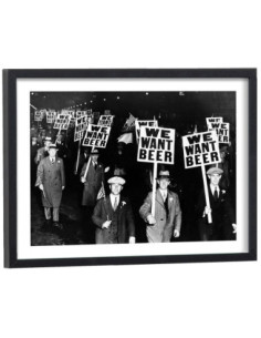 Affiche prohibition Etats-unis