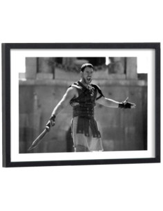 Tableau Gladiator noir et blanc