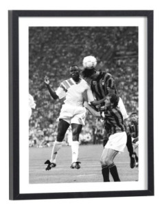 Tableau Basile Boli OM Milan 1993