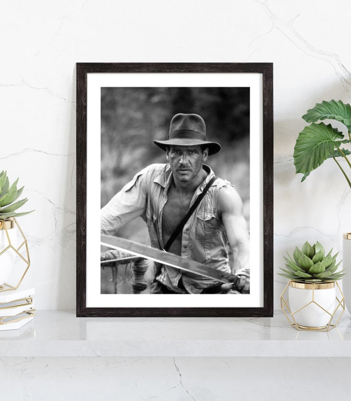 Tableau Indiana Jones - Affiche film