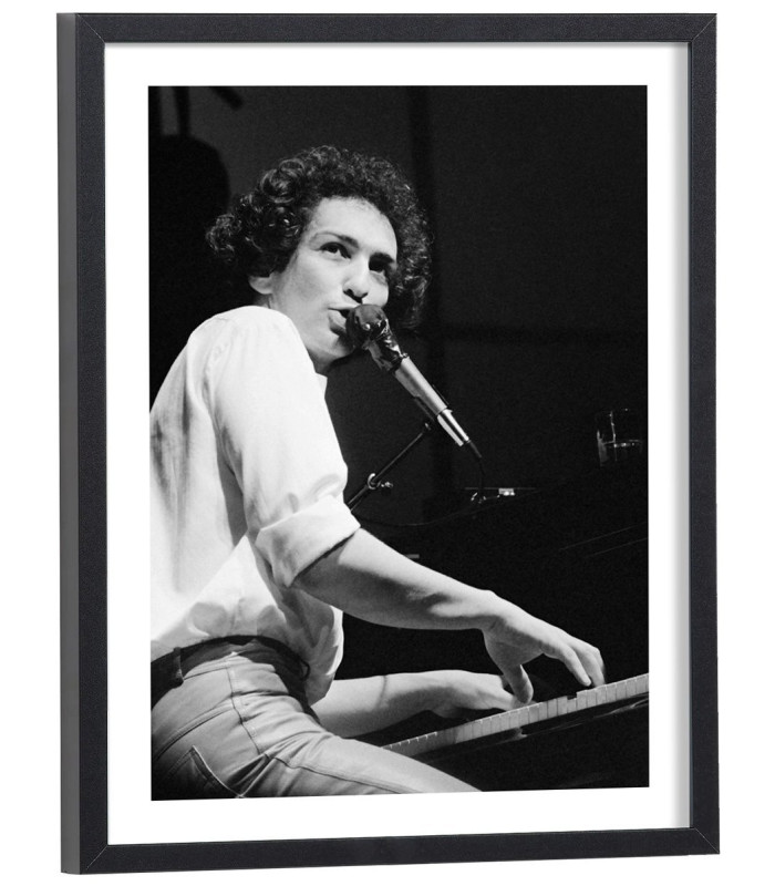 Tableau du chanteur Michel Berger