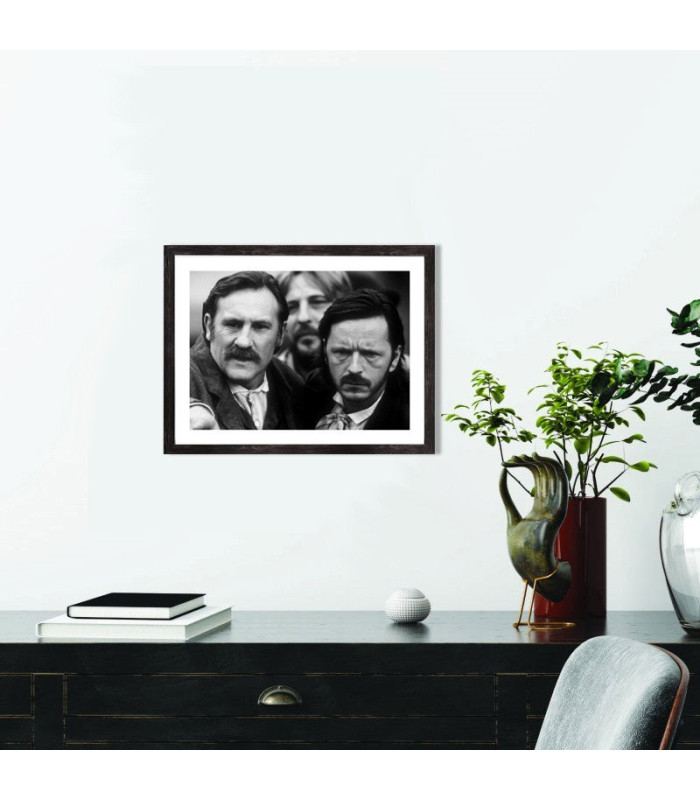  Affiche cinéma Renaud et Depardieu dans Germinal