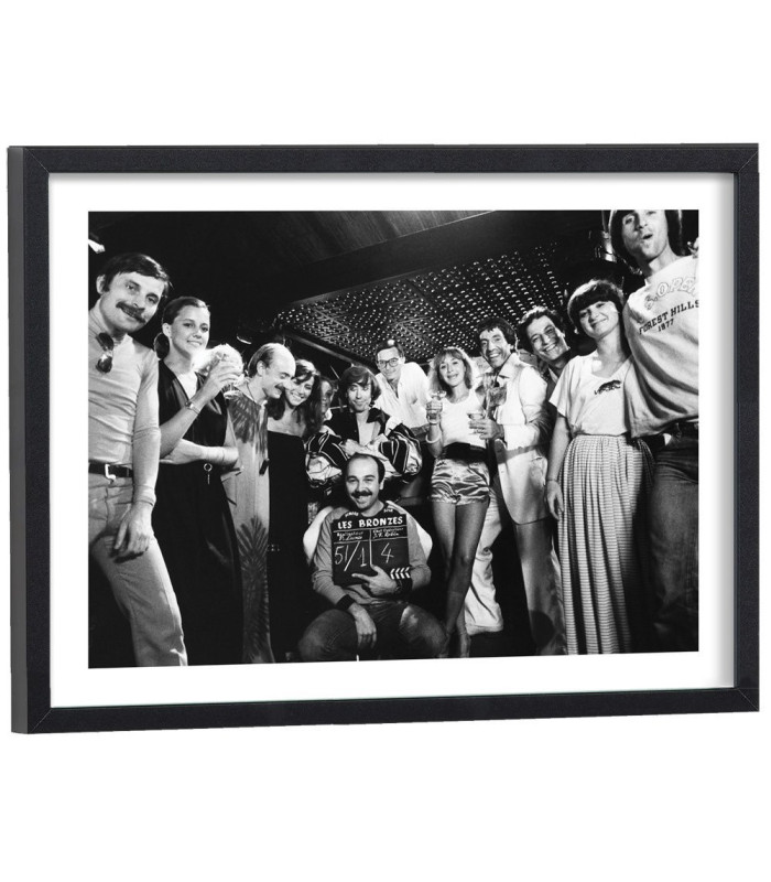 Affiche tournage du film les bronzés