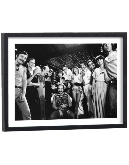 Affiche tournage du film les bronzés