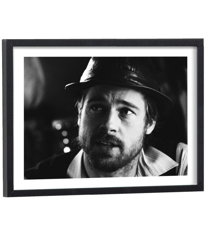 Tableau de Brad Pitt dans le film Snatch