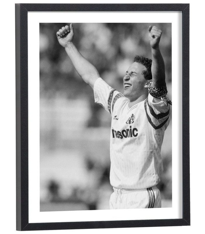 Affiche Jean Pierre Papin OM